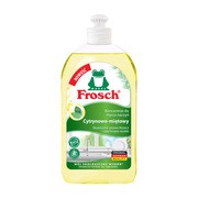 Frosch, Koncentrat do mycia naczyń, cytrynowo-miętowy, 500 ml