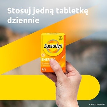 Supradyn Energia, tabletki powlekane, 30 szt.