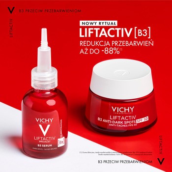 Vichy Liftactiv B3, krem redukujący przebarwienia, SPF 50, 50 ml