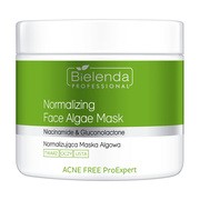 Bielenda Acne Free ProExpert, normalizująca maska algowa, 160 g