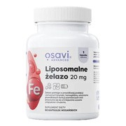 Osavi Advanced Liposomalne żelazo 20 mg, kapsułki twarde, 60 szt.
