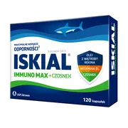 Iskial MAX + Czosnek, kapsułki, 120 szt.