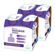 Zestaw 2x Nutridrink Protein, smak neutralny, płyn, 4 x 125 ml