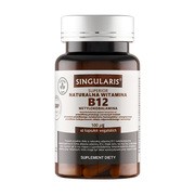 Singularis Superior Naturalna Witamina B12 Metylokobalamina, kapsułki, 60 szt.