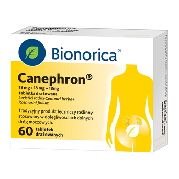Canephron, tabletki drażowane, 60 szt.