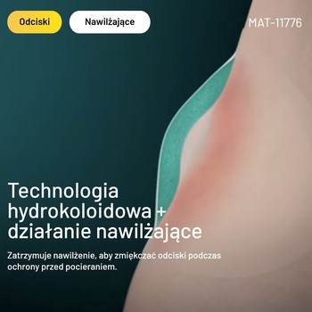 Plastry Compeed, na odciski nawilżające, 6 szt.