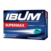 Ibum Supermax, 600 mg, kapsułki miękkie, 20 szt.