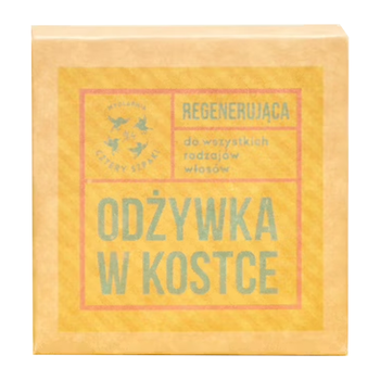 Mydlarnia 4 Szpaki, Eukaliptus Cytrynowy, regenerująca odżywka w kostce do włosów, 55 g