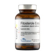 KENAY Fitosterole Extra z dodatkiem steroli roślinnych, kapsułki, 60szt.