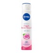 Nivea Fresh Rose Touch, antyperspirant, spray, 250 ml