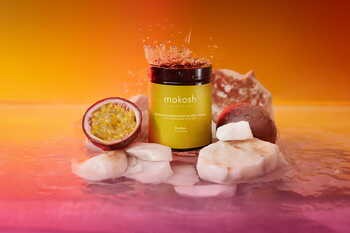 Mokosh, subtelnie brązujący balsam do ciała i twarzy, marakuja, 180 ml