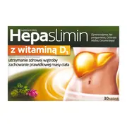 Hepaslimin z witaminą D3, tabletki powlekane, 30 szt.