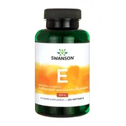 Swanson Witamina E 400IU, kapsułki żelowe, 250 szt.
