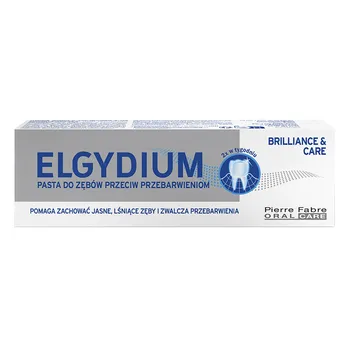 Elgydium Brilliance & Care, pasta do zębów przeciw przebarwieniom, 30ml