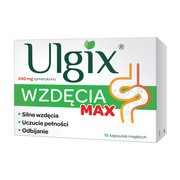 Ulgix Wzdęcia Max, kapsułki miękkie, 15 szt.