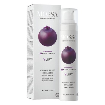 Mossa, Przeciwzmarszczkowy krem na dzień z owocem czeremchy, 50 ml