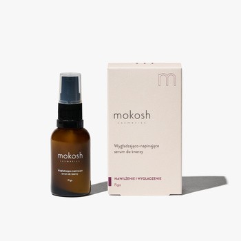 Mokosh, serum wygładzająco-napinające do twarzy, figa, 30ml