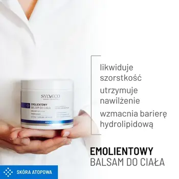 Sylveco Dermo Skóra atopowa, emolientowy balsam do ciała, 400 ml