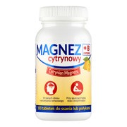 Magnez cytrynowy B Complex, tabletki, smak cytrynowy, 100 szt.