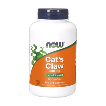 Now Foods, Cat's Claw, 500 mg, kapsułki, 250 szt.