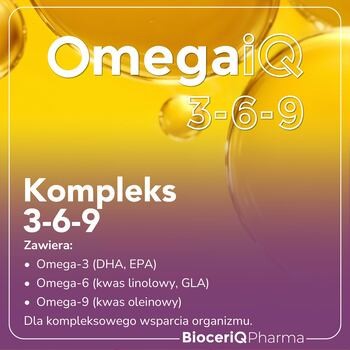 OmegaiQ, kapsułki miękkie, 90 szt.