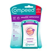 Compeed dyskretny plaster na opryszczkę, 15 szt.