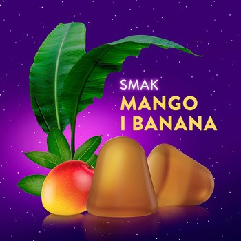 ZzzQuil Natura, żelki o smaku mango i banana, 30 szt.