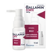 Ballamin Forte, spray do stosowania w jamie ustnej, 15 ml