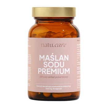 Natu.Care, Maślan Sodu Premium, kapsułki, 90 szt.