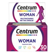 Centrum Woman, witaminy i minerały dla Kobiet, tabletki, 30 szt.