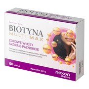 Biotyna Multi Max, tabletki, 60 szt.