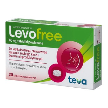Levofree, 60 mg, tabletki powlekane, 20 szt.