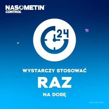 Nasometin Control, 50 mcg/dawkę, aerozol do nosa na alergię, 120 dawek
