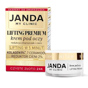 Janda My Clinic Lifting Premium, krem pod oczy, 15 ml