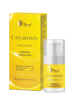 AVA Ceramidy, redukcja zmarszczek, krem pod oczy, 15 ml