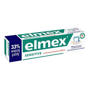 Elmex Sensitive, pasta do zębów z aminofluorkiem, 100 ml