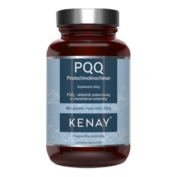Kenay, PQQ Pirolochinolinochinon, kapsułki, 60 szt.