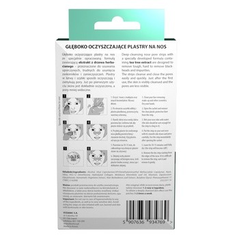 L`Biotica, głęboko oczyszczające plastry na nos, 3 szt.