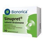 Sinupret, tabletki drażowane, 50 szt.