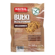 Naura, bułki bezglutenowe wieloziarniste, 240 g