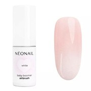 NEONAIL Baby Boomer Airbrush White, pyłek do paznokci z atomizerem, biały, 5 g