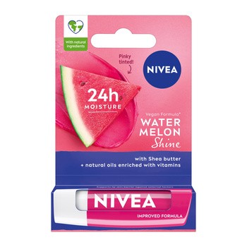 Nivea Watermelon Shine, pielęgnująca pomadka do ust, 4,8 g