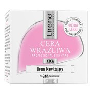 Lirene Dermoprogram Cera Wrażliwa, krem nawilżający, na dzień/noc, 50 ml