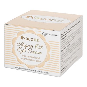Nacomi, krem arganowy pod oczy, 15 ml