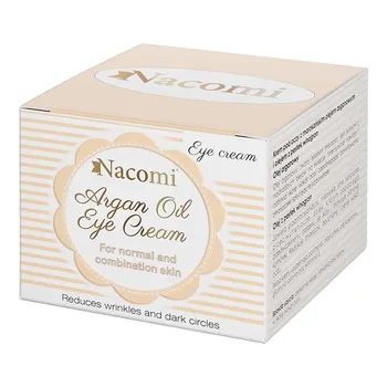 Nacomi, krem arganowy pod oczy, 15 ml