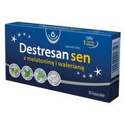Destresan sen z melatoniną i walerianą, kapsułki, 30 szt.