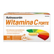 Rutinoscorbin Witamina C Forte (Active C), 500 mg, kapsułki twarde o przedłużonym uwalnianiu, 30 szt.