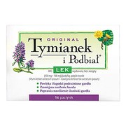Original Tymianek i Podbiał, pastylki twarde, 16 szt.