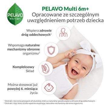 Pelavo Multi 6m+, płyn, 20 ml