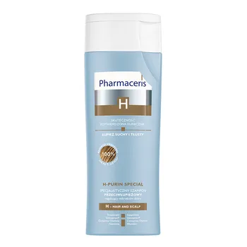 Pharmaceris H Purin, szampon przeciwłupieżowy, łupież suchy i tłusty, 250 ml